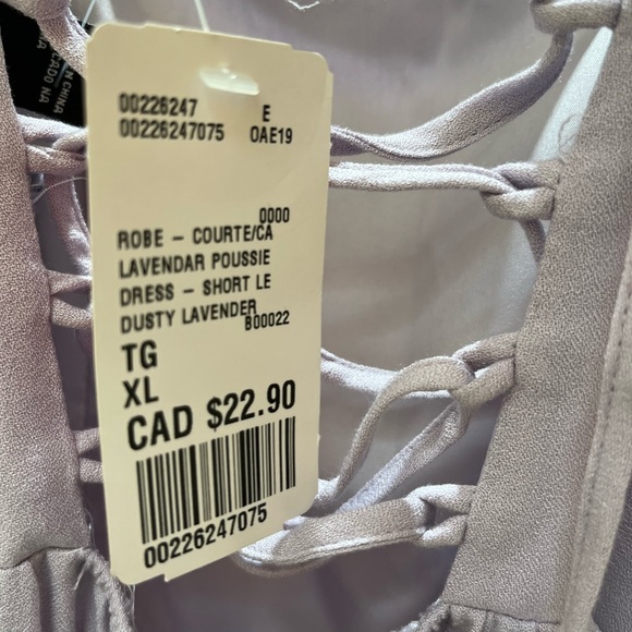 Lavender Forever 21 strappy dress. - Picture 6 of 7